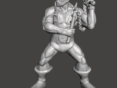 PANTHRO MINIATURE MODEL FIGURE FOR FANTASY GAMES RPG DND 3Dプリントモデル