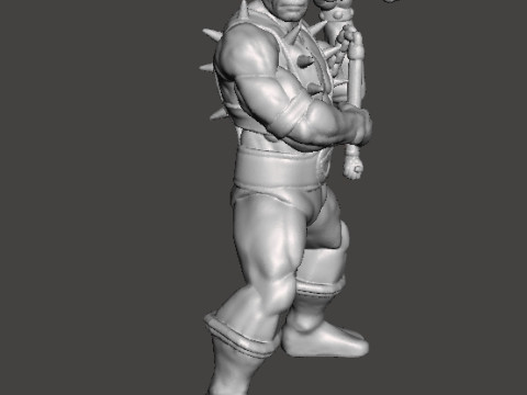 PANTHRO MINIATURE MODEL FIGURE FOR FANTASY GAMES RPG DND 3Dプリントモデル