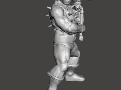PANTHRO MINIATURE MODEL FIGURE FOR FANTASY GAMES RPG DND 3D Print Model