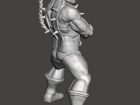 PANTHRO MINIATURE MODEL FIGURE FOR FANTASY GAMES RPG DND 3D Print Model