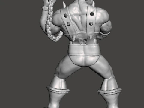 PANTHRO MINIATURE MODEL FIGURE FOR FANTASY GAMES RPG DND 3D Print Model