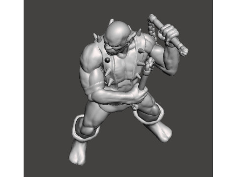PANTHRO MINIATURE MODEL FIGURE FOR FANTASY GAMES RPG DND 3Dプリントモデル
