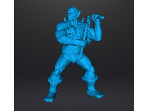 PANTHRO MINIATURE MODEL FIGURE FOR FANTASY GAMES RPG DND 3Dプリントモデル