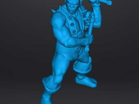 PANTHRO MINIATURE MODEL FIGURE FOR FANTASY GAMES RPG DND 3Dプリントモデル