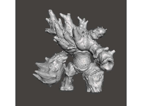 DIRTY COLOSSUS MINIATURE MODEL FOR FANTASY GAMES RPG DND Modello di stampa 3D