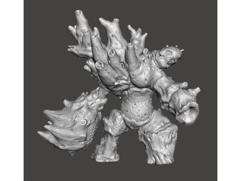 DIRTY COLOSSUS MINIATURE MODEL FOR FANTASY GAMES RPG DND 3D 打印模型