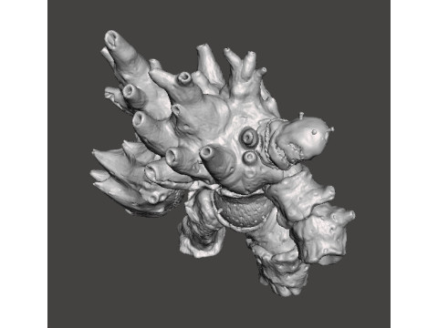 DIRTY COLOSSUS MINIATURE MODEL FOR FANTASY GAMES RPG DND 3D 打印模型