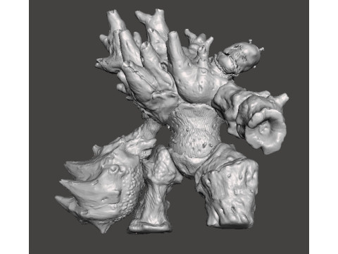 DIRTY COLOSSUS MINIATURE MODEL FOR FANTASY GAMES RPG DND 3D 打印模型