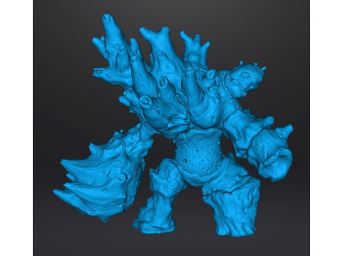 DIRTY COLOSSUS MINIATURE MODEL FOR FANTASY GAMES RPG DND 3D 打印模型