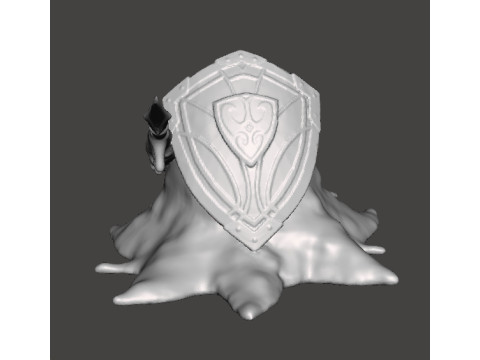 HOPLITE MONSTER MINIATURE MODEL FOR FANTASY GAMES RPG DND 3D 打印模型