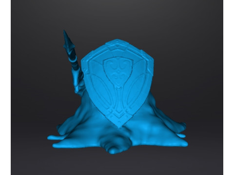 HOPLITE MONSTER MINIATURE MODEL FOR FANTASY GAMES RPG DND 3D 打印模型