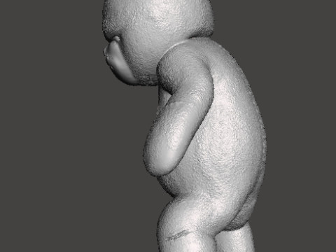 BUTCHER BEAR MINIATURE MODEL FOR HORROR OR FANTASY GAMES RPG DND 3D 打印模型