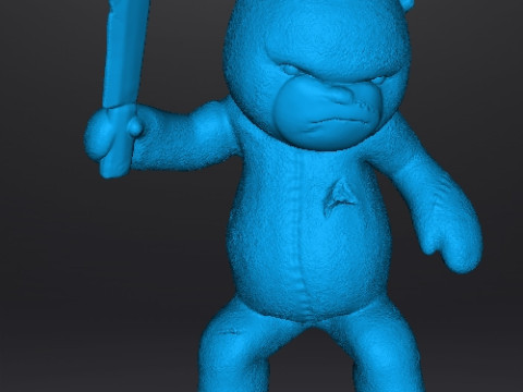 BUTCHER BEAR MINIATURE MODEL FOR HORROR OR FANTASY GAMES RPG DND 3D 打印模型