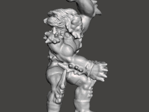 DOOMSDAY VINTAGE FIGURE MODEL FOR MODERN OR FANTASY GAMES RPG DND Model Cetak 3D