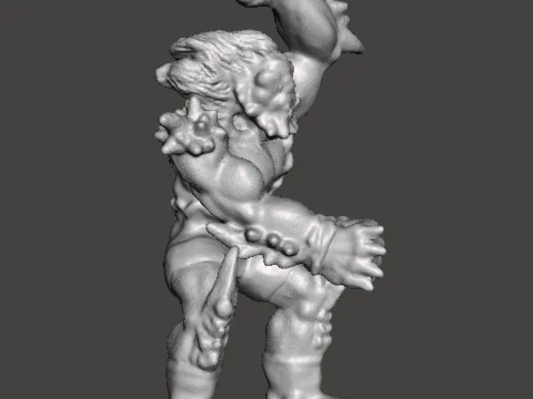 ВИНТАЖНАЯ МОДЕЛЬ ФИГУРКИ DOOMSDAY ДЛЯ СОВРЕМЕННЫХ ИЛИ ФЭНТЕЗИ-ИГР RPG DND 3D Принт Модель