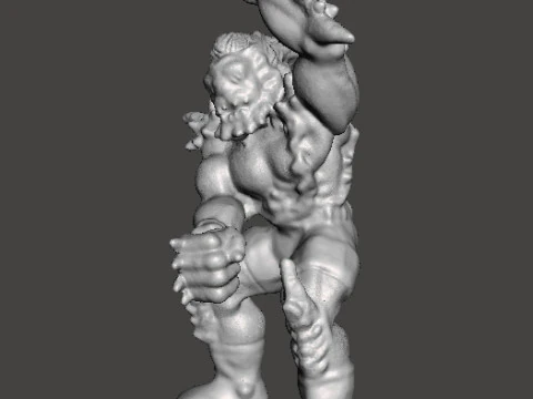 ВИНТАЖНАЯ МОДЕЛЬ ФИГУРКИ DOOMSDAY ДЛЯ СОВРЕМЕННЫХ ИЛИ ФЭНТЕЗИ-ИГР RPG DND 3D Принт Модель