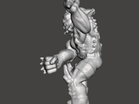DOOMSDAY VINTAGE FIGURE MODEL FOR MODERN OR FANTASY GAMES RPG DND Model Cetak 3D