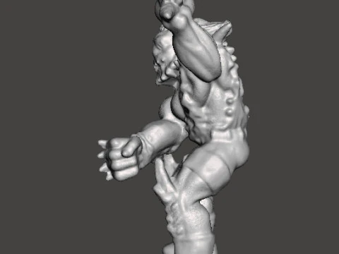 ВИНТАЖНАЯ МОДЕЛЬ ФИГУРКИ DOOMSDAY ДЛЯ СОВРЕМЕННЫХ ИЛИ ФЭНТЕЗИ-ИГР RPG DND 3D Принт Модель