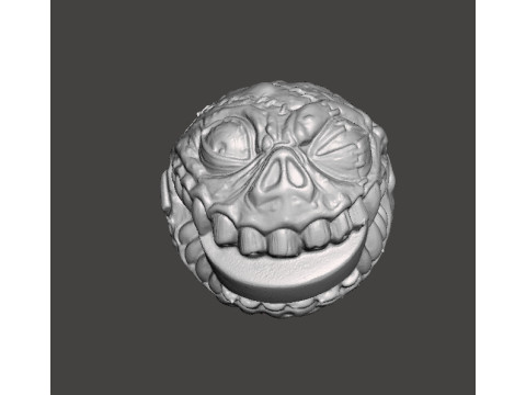 MADBALLS PUCK EATER FIGURE MONSTER PLASTIC 80s TOY KIDS PVC 3D 打印模型