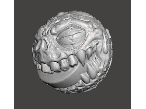 ФІГУРКА MADBALLS PUCK EATER MONSTER PLASTIC 80s TOY KIDS PVC 3D Принт Модель