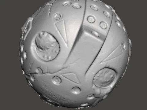 ФІГУРКА MADBALLS PUCK EATER MONSTER PLASTIC 80s TOY KIDS PVC 3D Принт Модель