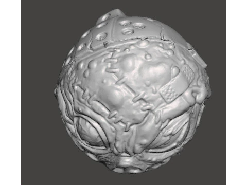 ФІГУРКА MADBALLS PUCK EATER MONSTER PLASTIC 80s TOY KIDS PVC 3D Принт Модель