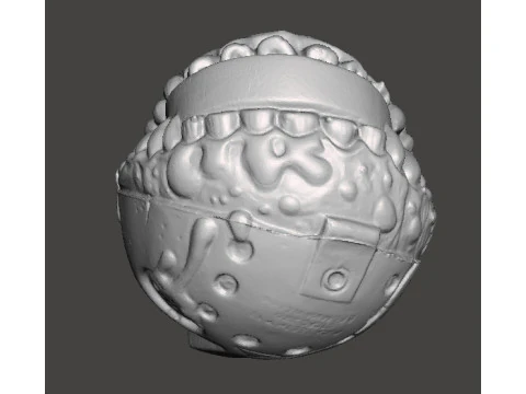 ФІГУРКА MADBALLS PUCK EATER MONSTER PLASTIC 80s TOY KIDS PVC 3D Принт Модель