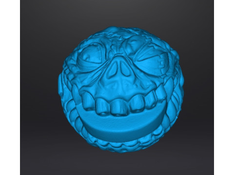 MADBALLS PUCK EATER FIGURE MONSTER PLASTIC 80s TOY KIDS PVC Model Cetak 3D