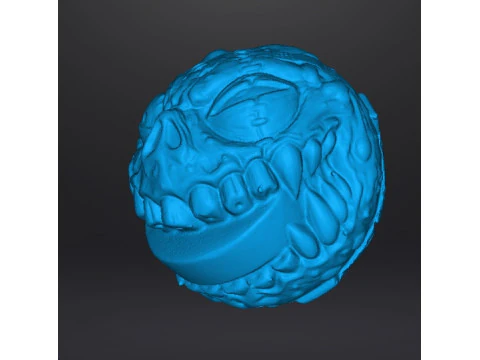 ФІГУРКА MADBALLS PUCK EATER MONSTER PLASTIC 80s TOY KIDS PVC 3D Принт Модель