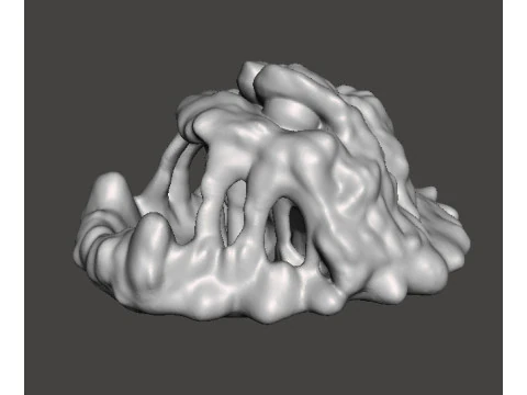 MIMIC SLIME MINIATURE MODEL FIGURE FOR FANTASY OR HORROR GAMES RPG DND 3D Print Model