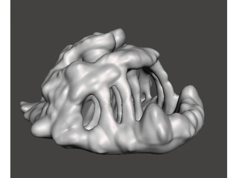 MIMIC SLIME MINIATURE MODEL FIGURE FOR FANTASY OR HORROR GAMES RPG DND 3D Print Model