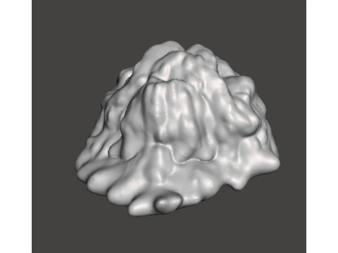 MIMIC SLIME MINIATURE MODEL FIGURE FOR FANTASY OR HORROR GAMES RPG DND 3D Print Model