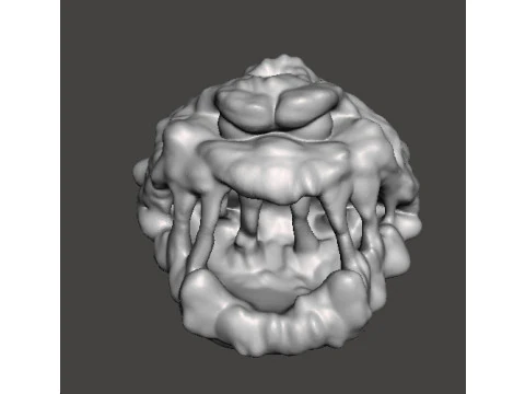 MIMIC SLIME MINIATURE MODEL FIGURE FOR FANTASY OR HORROR GAMES RPG DND 3D Print Model