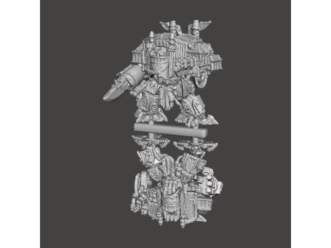 6MM SCALE VENERATED WALKING TOMBS MINIATURE MODELS FOR SCIFI GAMES 3D 打印模型