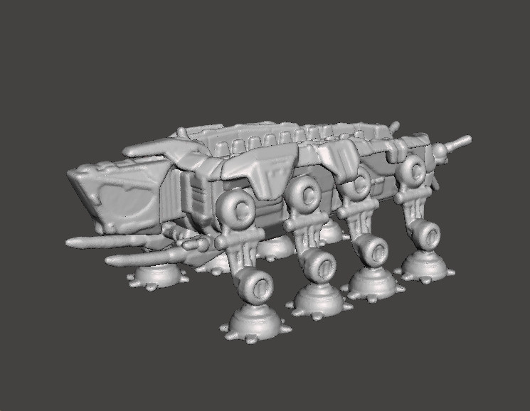 6MM SCALE AT-OT WALKER MINIATURE MODEL FOR SCIFI GAMES EPIC Modelo de Impressão 3D .c4d .max .obj .3ds .fbx .stl .blend 