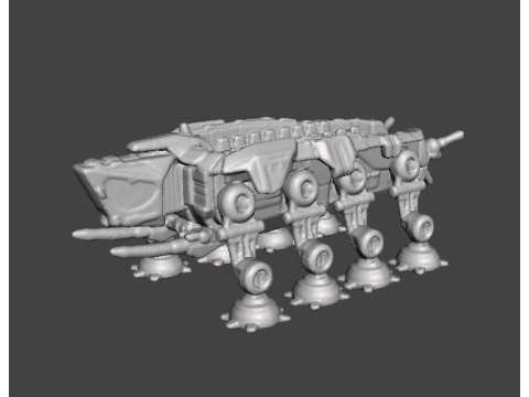6MM SCALE AT-OT WALKER MINIATURE MODEL FOR SCIFI GAMES EPIC 3D प्रिंट मॉडल