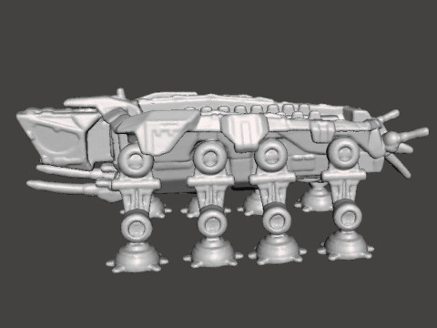 6MM SCALE AT-OT WALKER MINIATURE MODEL FOR SCIFI GAMES EPIC Modelo de Impressão 3D