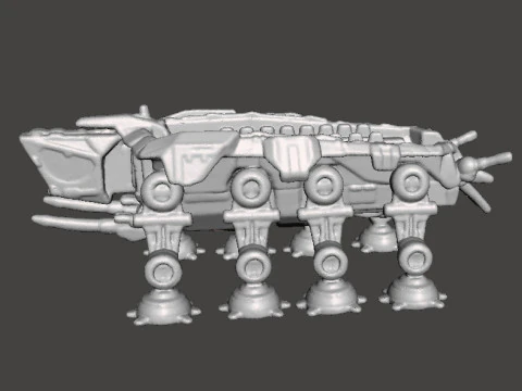 MODELLO IN MINIATURA AT-OT WALKER IN SCALA DA 6 MM PER GIOCHI SCIFI EPICI Modello di stampa 3D