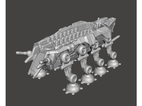6MM SCALE AT-OT WALKER MINIATURE MODEL FOR SCIFI GAMES EPIC Modelo de Impressão 3D