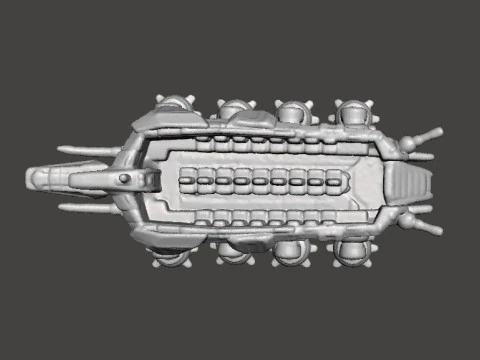 MODELLO IN MINIATURA AT-OT WALKER IN SCALA DA 6 MM PER GIOCHI SCIFI EPICI Modello di stampa 3D