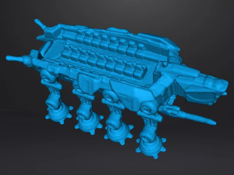 MODELLO IN MINIATURA AT-OT WALKER IN SCALA DA 6 MM PER GIOCHI SCIFI EPICI Modello di stampa 3D