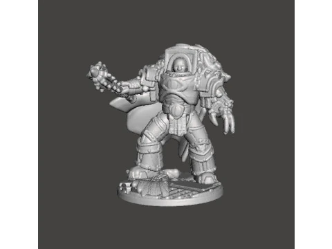 MODEL MINIATUR PENDUDUK PERANG SEJATI SKALA 6 MM UNTUK GAME SCIFI ATAU FANTASY Model Cetak 3D