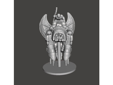 6MM SCALE SW MANDO WARRIORS ON BASILISK SET MINIATURE MODELS FOR SCIFI GAMES EPIC 3D 打印模型