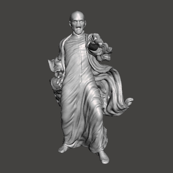 DARK WIZARD VOLDERMORT MINIATURE MODEL FIGURE FOR FANTASY GAMES RPG DND 3D Принт Модель .c4d .max .obj .3ds .fbx .stl .blend 