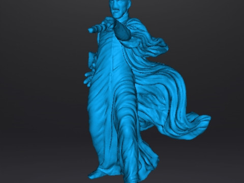 DARK WIZARD VOLDERMORT MINIATURE MODEL FIGURE FOR FANTASY GAMES RPG DND 3D Принт Модель