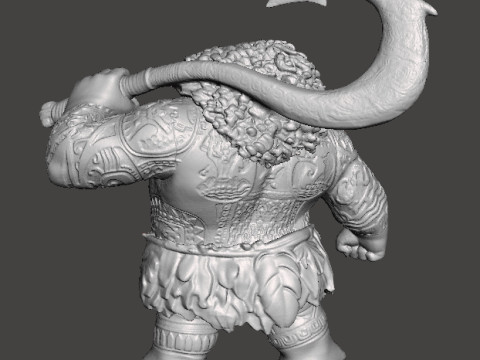 MAUI SCULPTURE FIGURE MODEL STATUE ORNAMENT 3D Druckmodell