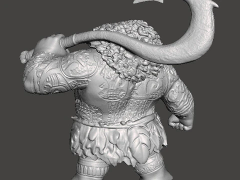 MAUI SCULPTURE FIGURE MODEL STATUE ORNAMENT 3D Print Model
