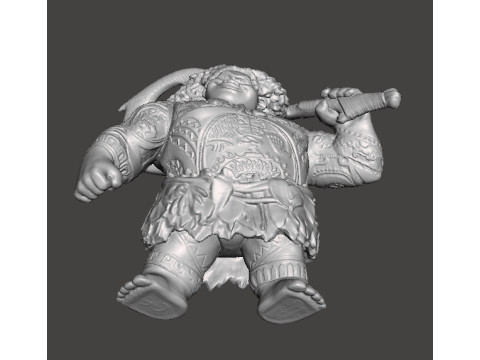 MAUI SCULPTURE FIGURE MODEL STATUE ORNAMENT 3D Druckmodell