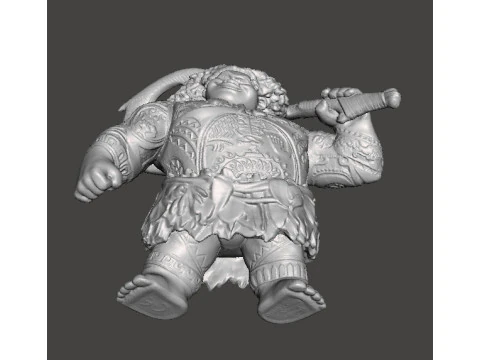 MAUI SCULPTURE FIGURE MODEL STATUE ORNAMENT 3D Print Model