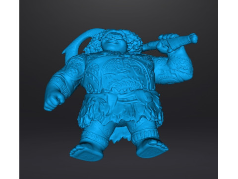 MAUI SCULPTURE FIGURE MODEL STATUE ORNAMENT 3D Druckmodell